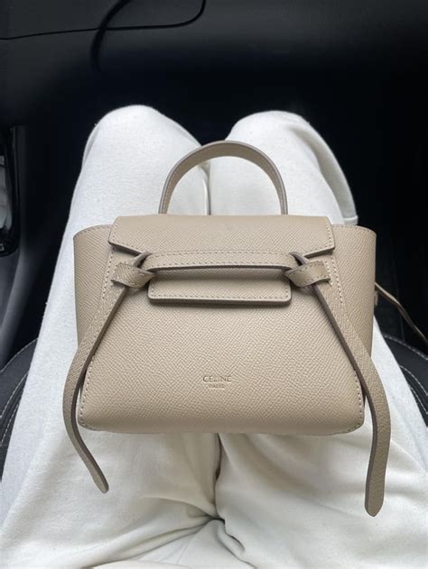 [Review] Celine Micro Belt Bag in Light Taupe from Reykay, JXG 